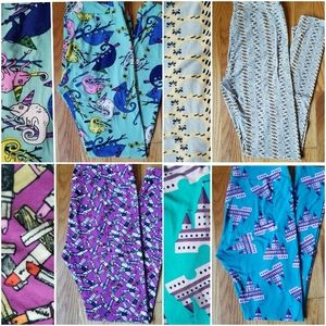 Lularoe OS Chameleon Racoons Lipstick Castle